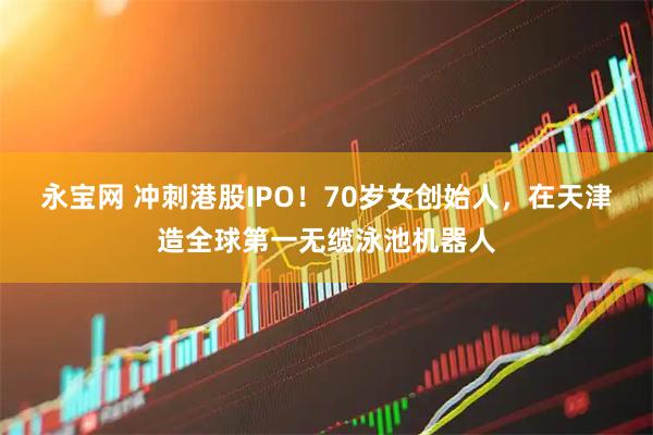永宝网 冲刺港股IPO！70岁女创始人，在天津造全球第一无缆泳池机器人